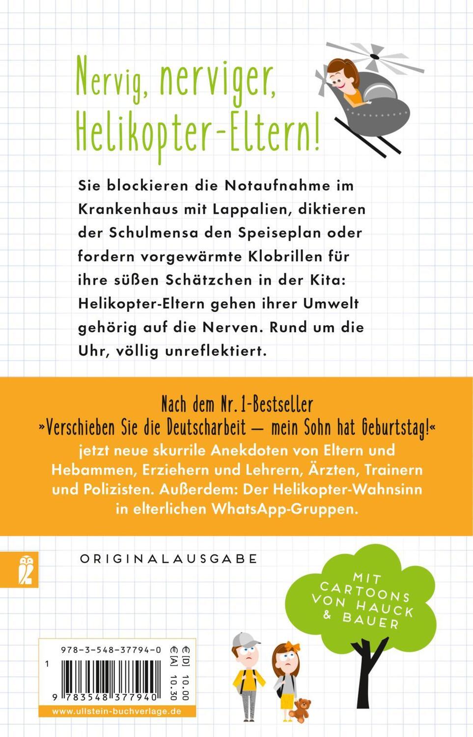 Rückseite: 9783548377940 | Ich muss mit auf Klassenfahrt - meine Tochter kann sonst nicht...