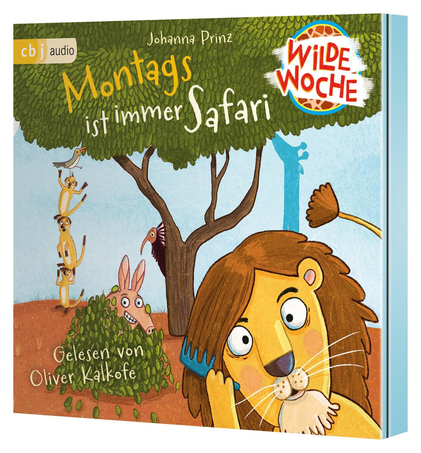 Bild: 9783837165432 | Wilde Woche - Montags ist immer Safari | Johanna Prinz | Audio-CD