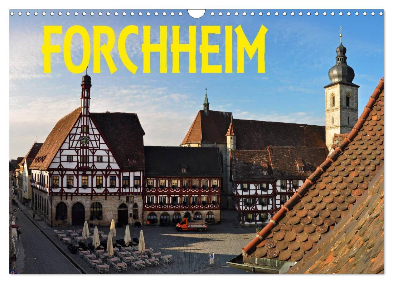 Cover: 9783435674091 | Forchheim (Wandkalender 2025 DIN A3 quer), CALVENDO Monatskalender