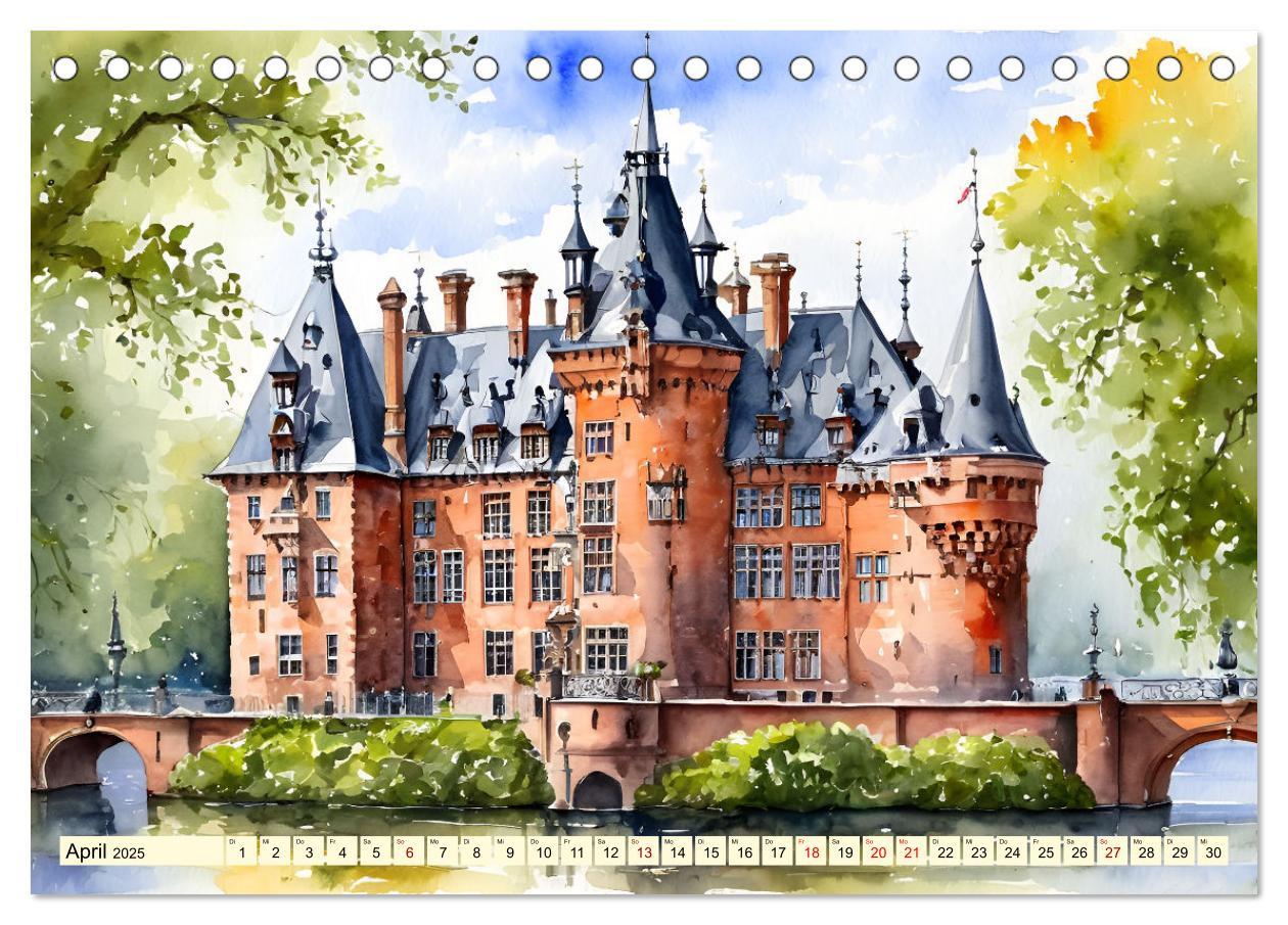 Bild: 9783457180891 | Zauberhafte Niederlande (Tischkalender 2025 DIN A5 quer), CALVENDO...