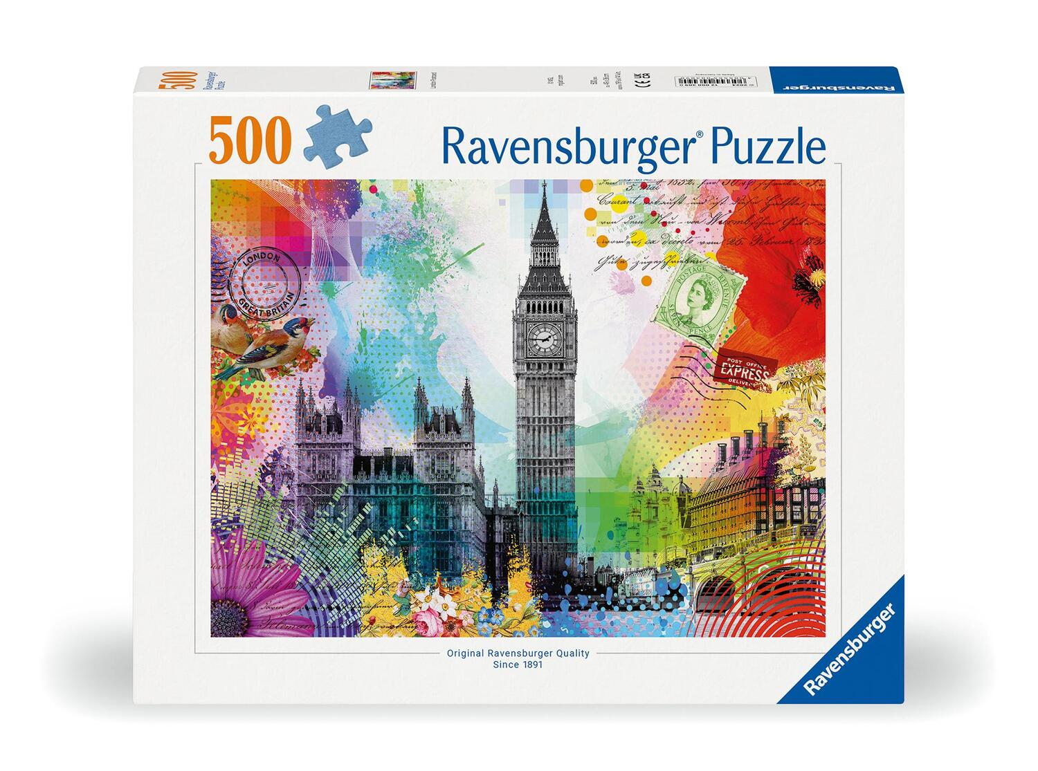 Cover: 4005555003090 | Ravensburger Puzzle 12000309 Grüße aus London 500 Teile Puzzle | Stück