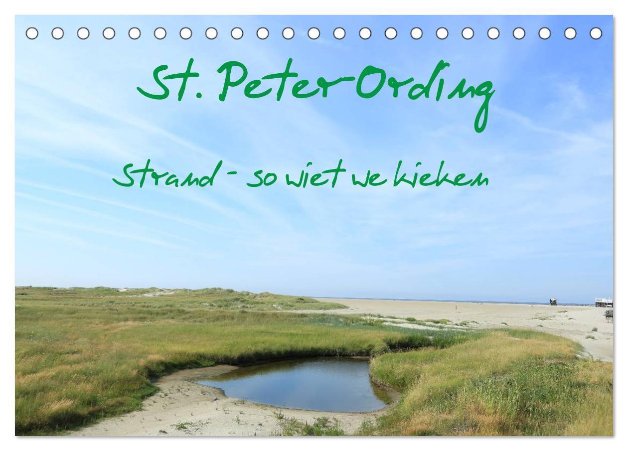 Cover: 9783435793426 | St. Peter-Ording (Tischkalender 2025 DIN A5 quer), CALVENDO...