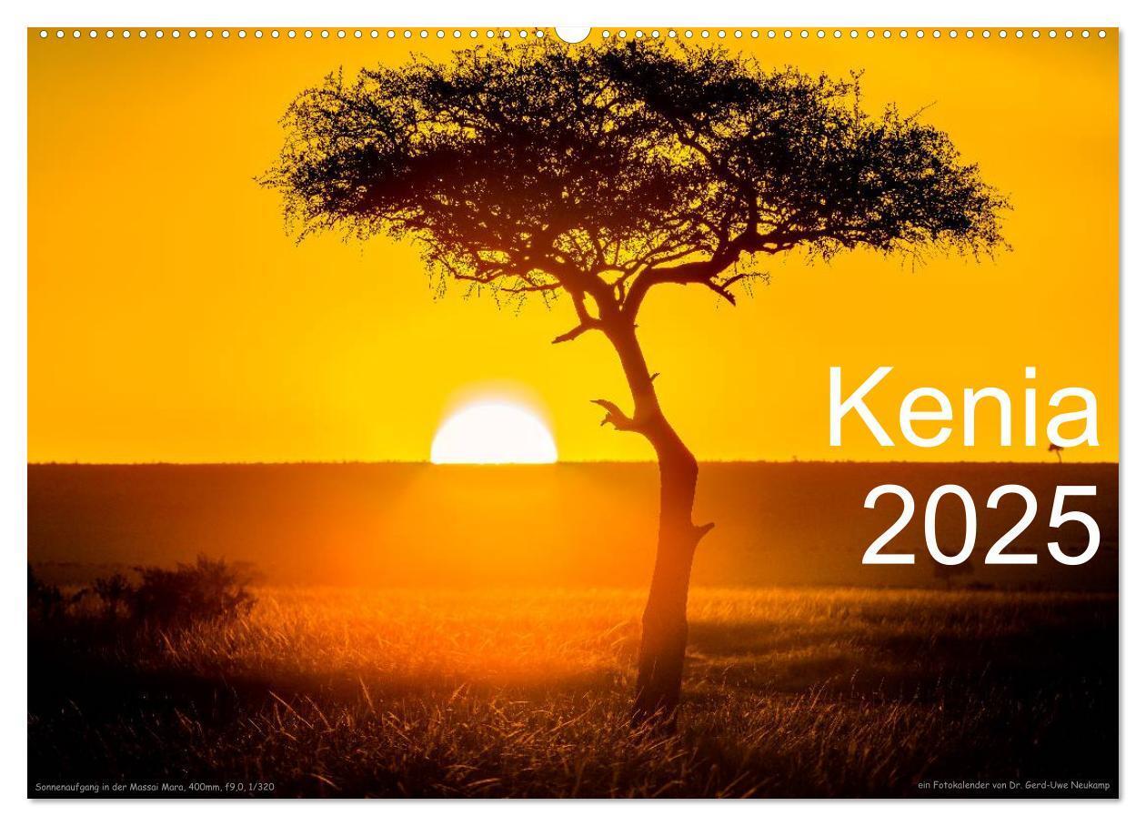 Cover: 9783435759484 | Kenia 2025 (Wandkalender 2025 DIN A2 quer), CALVENDO Monatskalender