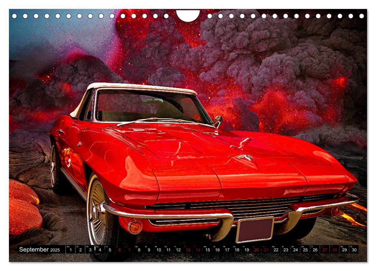 Bild: 9783435319084 | American Classic Cars (Wandkalender 2025 DIN A4 quer), CALVENDO...