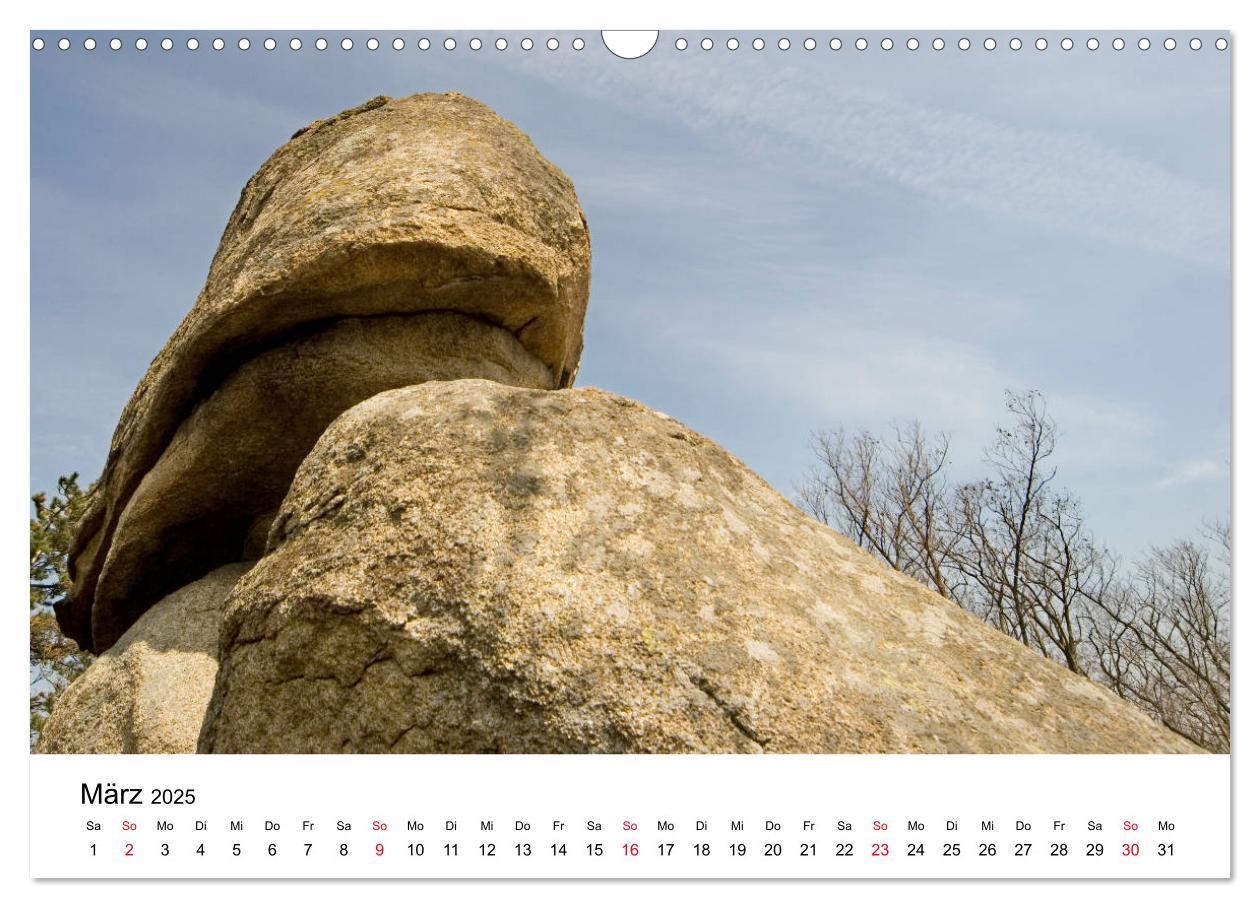 Bild: 9783435324668 | Granitwelten im Waldviertel (Wandkalender 2025 DIN A3 quer),...