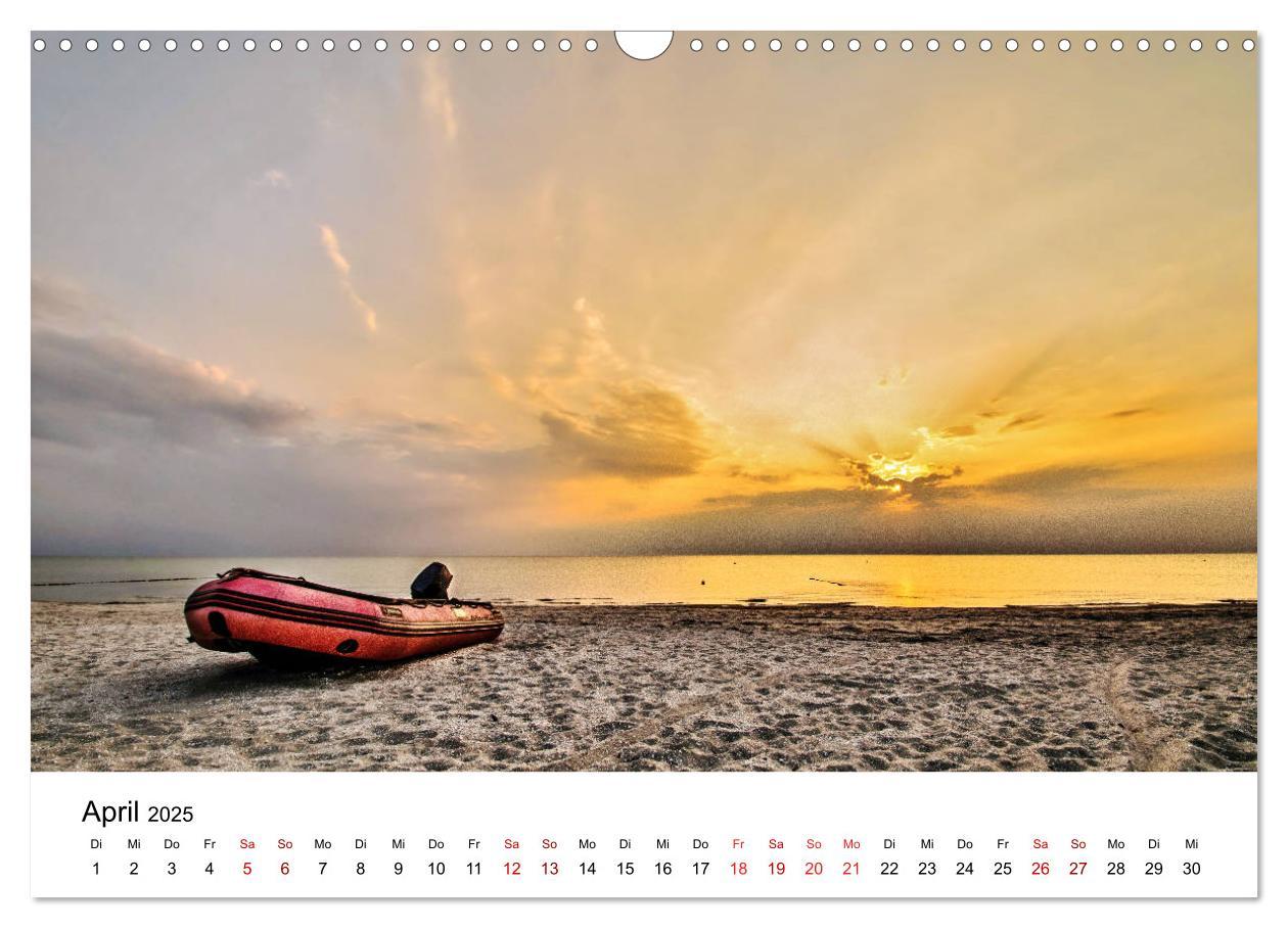 Bild: 9783435444748 | Ein Tag auf der Insel Hiddensee (Wandkalender 2025 DIN A3 quer),...