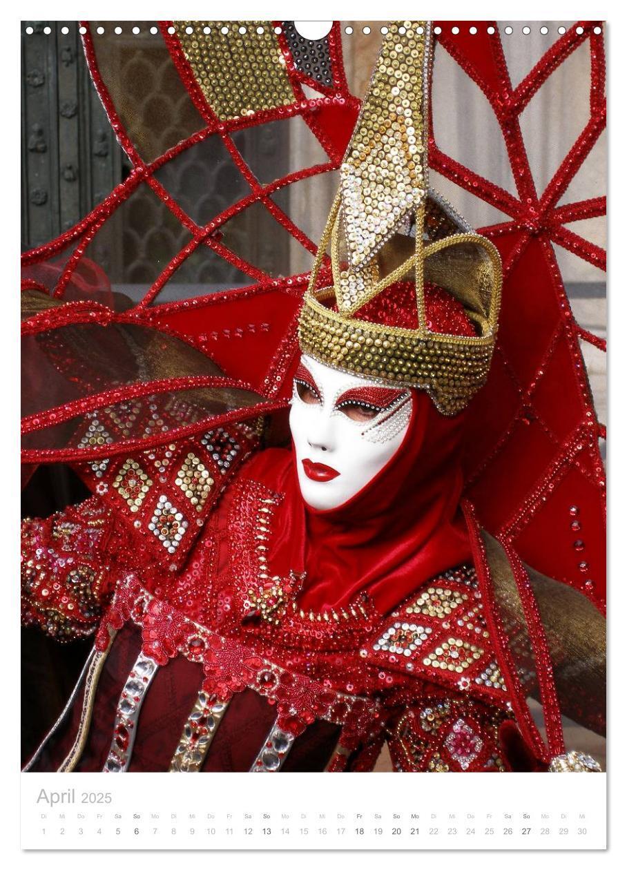 Bild: 9783457061152 | Masken der Sehnsucht - Karneval in Venedig (Wandkalender 2025 DIN...