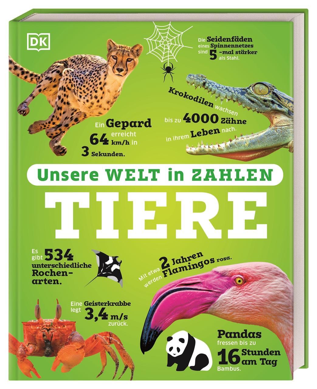 Cover: 9783831048304 | Unsere Welt in Zahlen. Tiere | DK Verlag - Kids | Buch | 192 S. | 2024