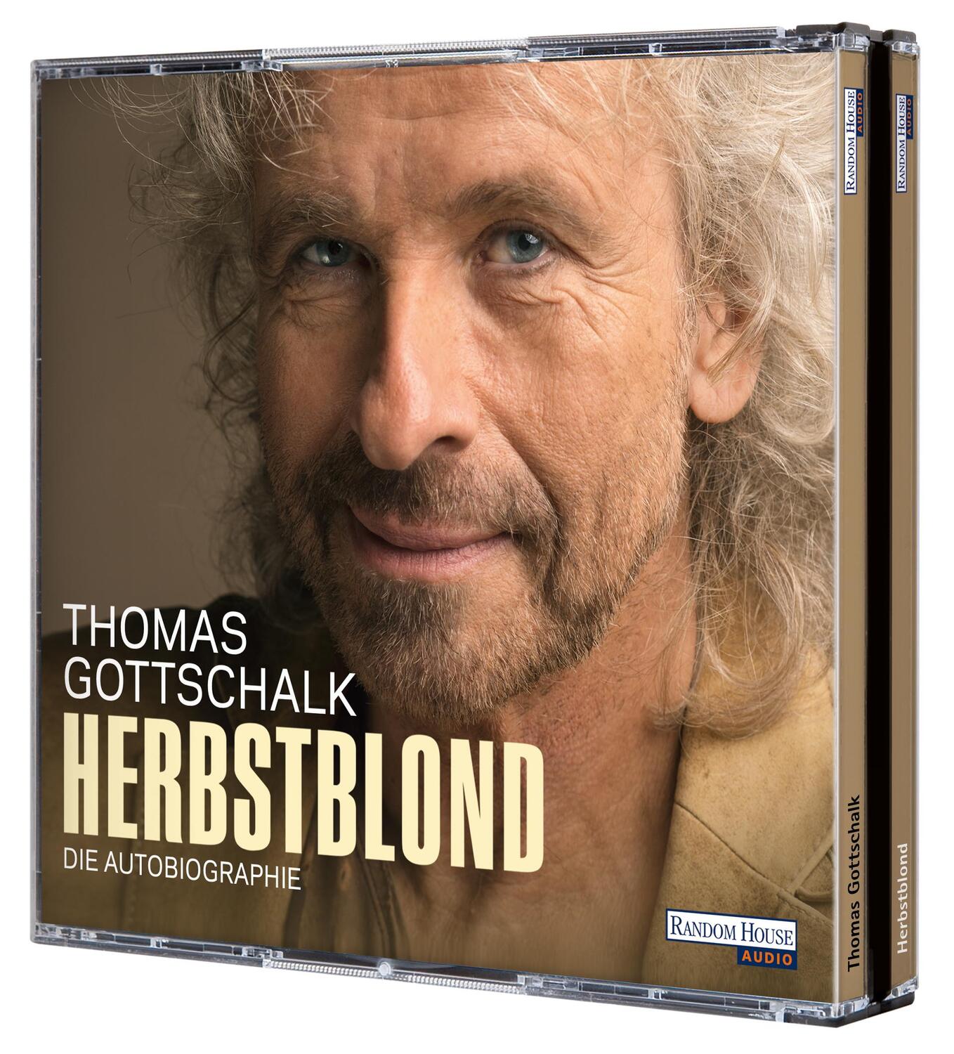 Bild: 9783837130768 | Herbstblond | Die Autobiographie | Thomas Gottschalk | Audio-CD | 2015