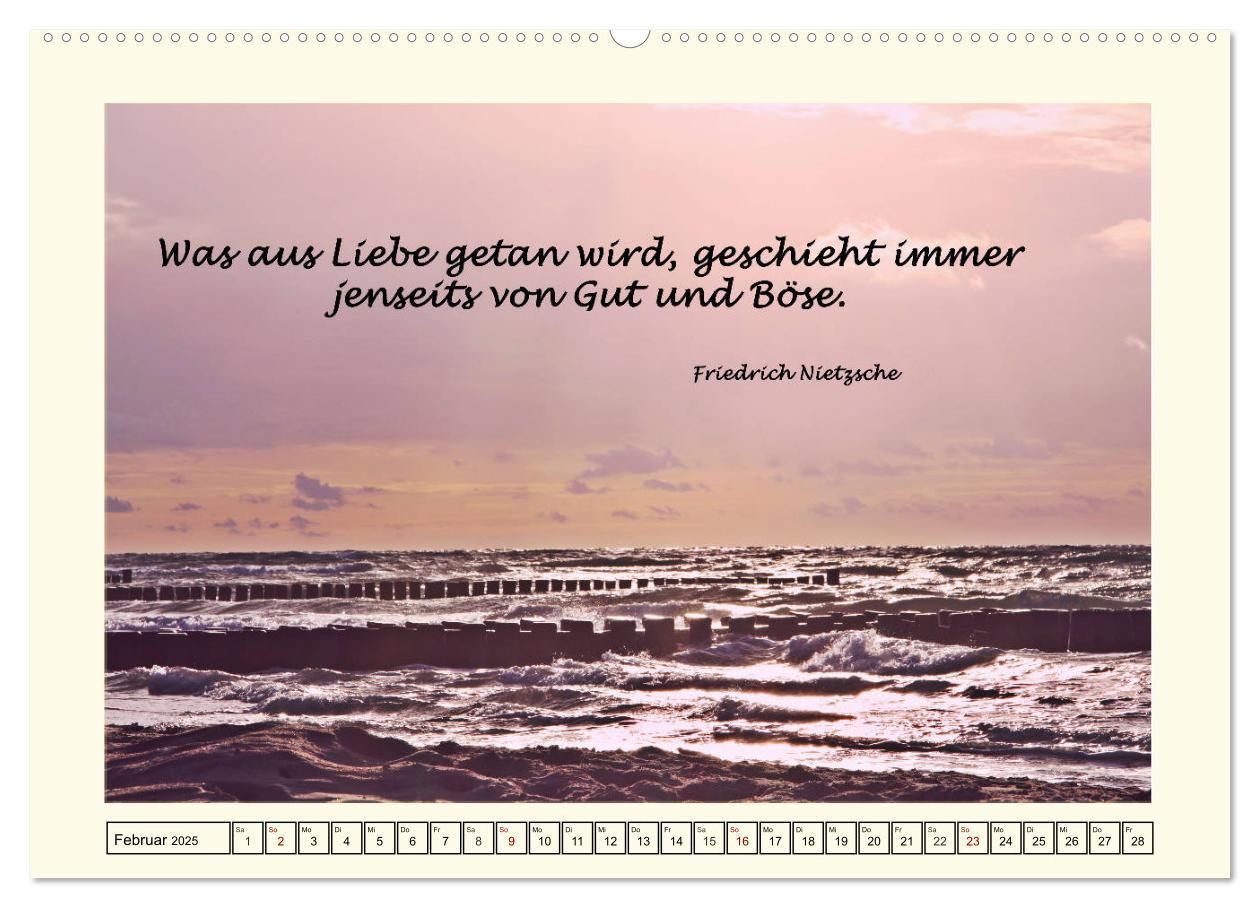 Bild: 9783435297573 | Zitate und Weisheiten (Wandkalender 2025 DIN A2 quer), CALVENDO...