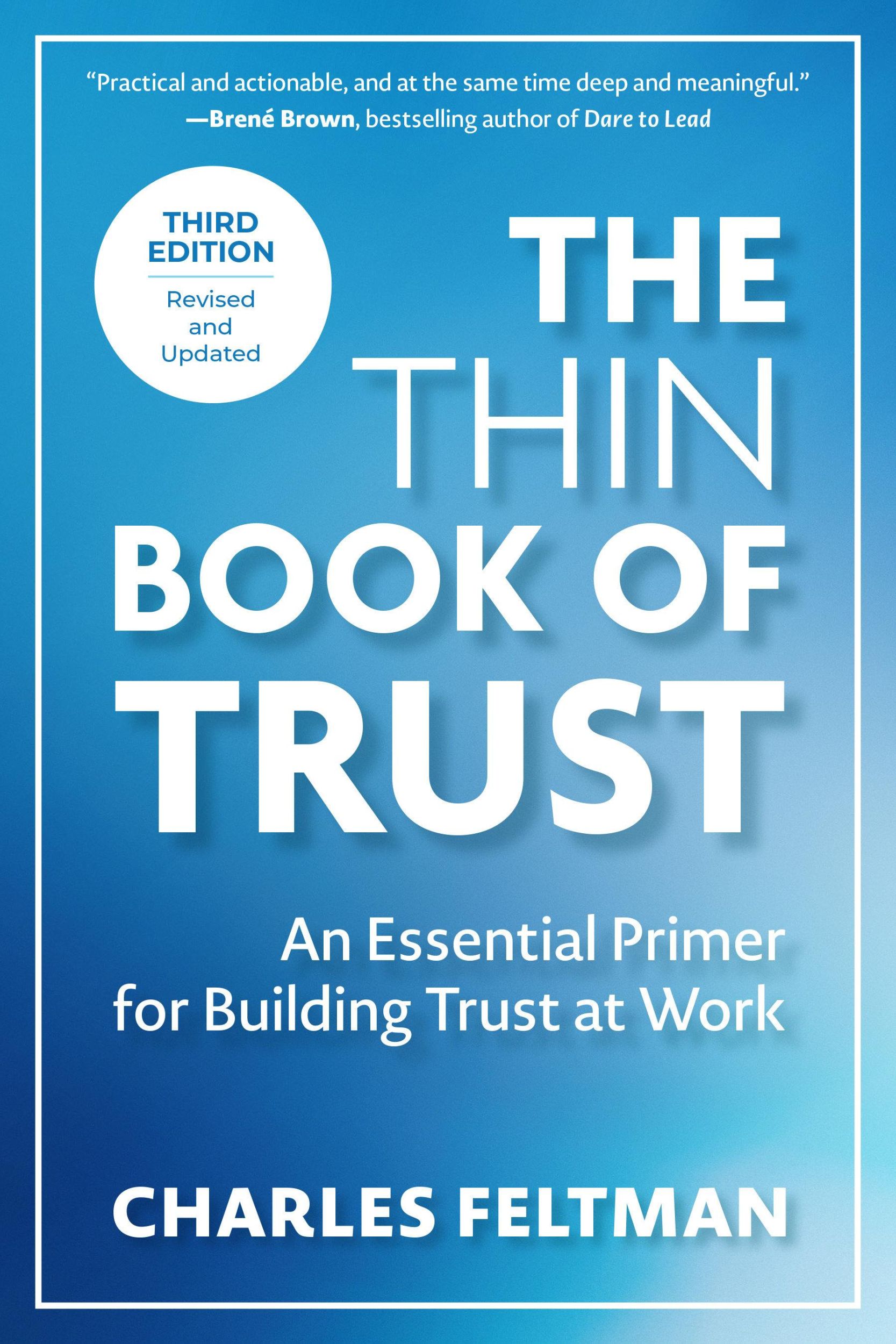 Cover: 9798890570390 | The Thin Book of Trust, Third Edition | Charles Feltman | Taschenbuch