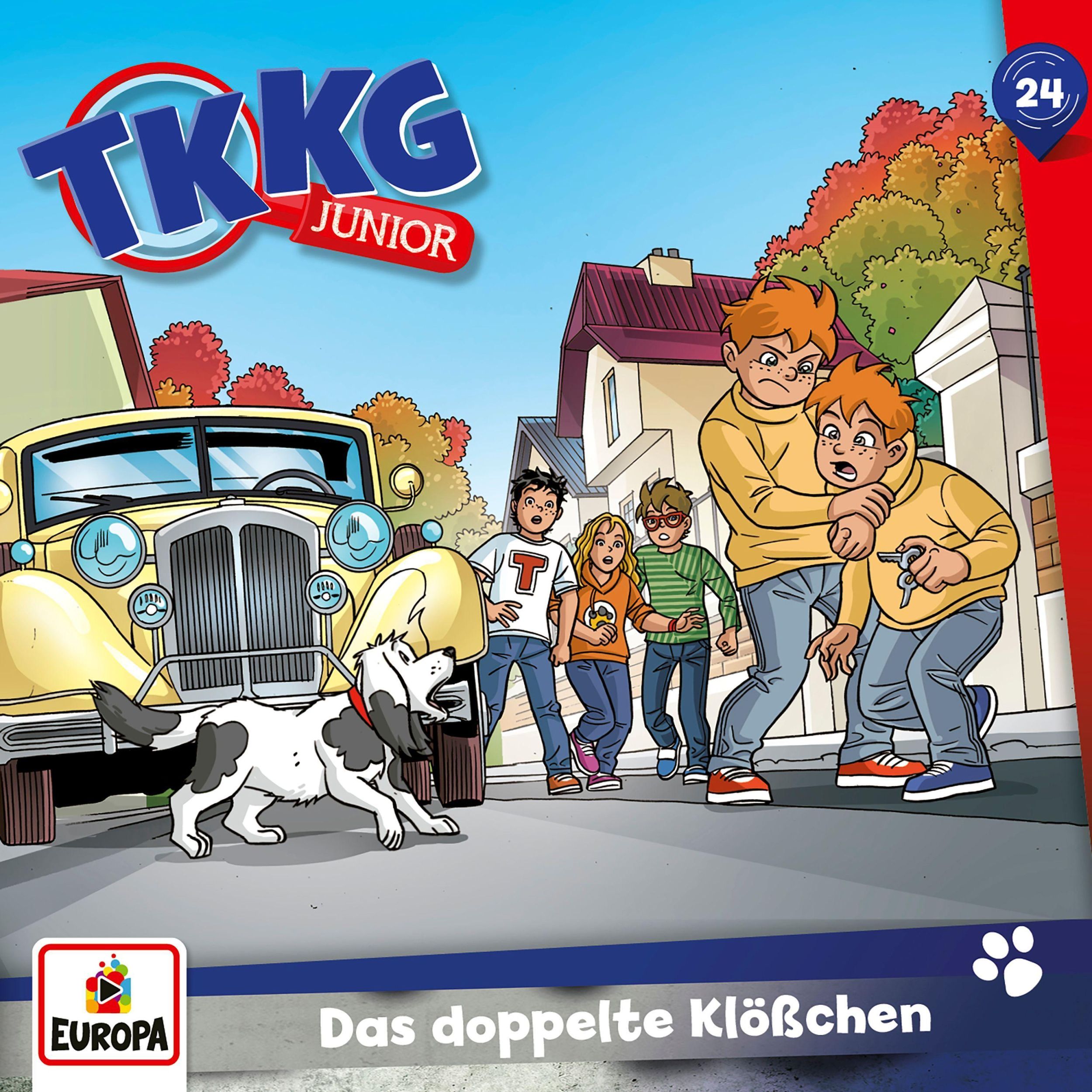 Cover: 9783803263247 | TKKG Junior 24: Das doppelte Klößchen | Stefan Wolf | Audio-CD | 1 CD