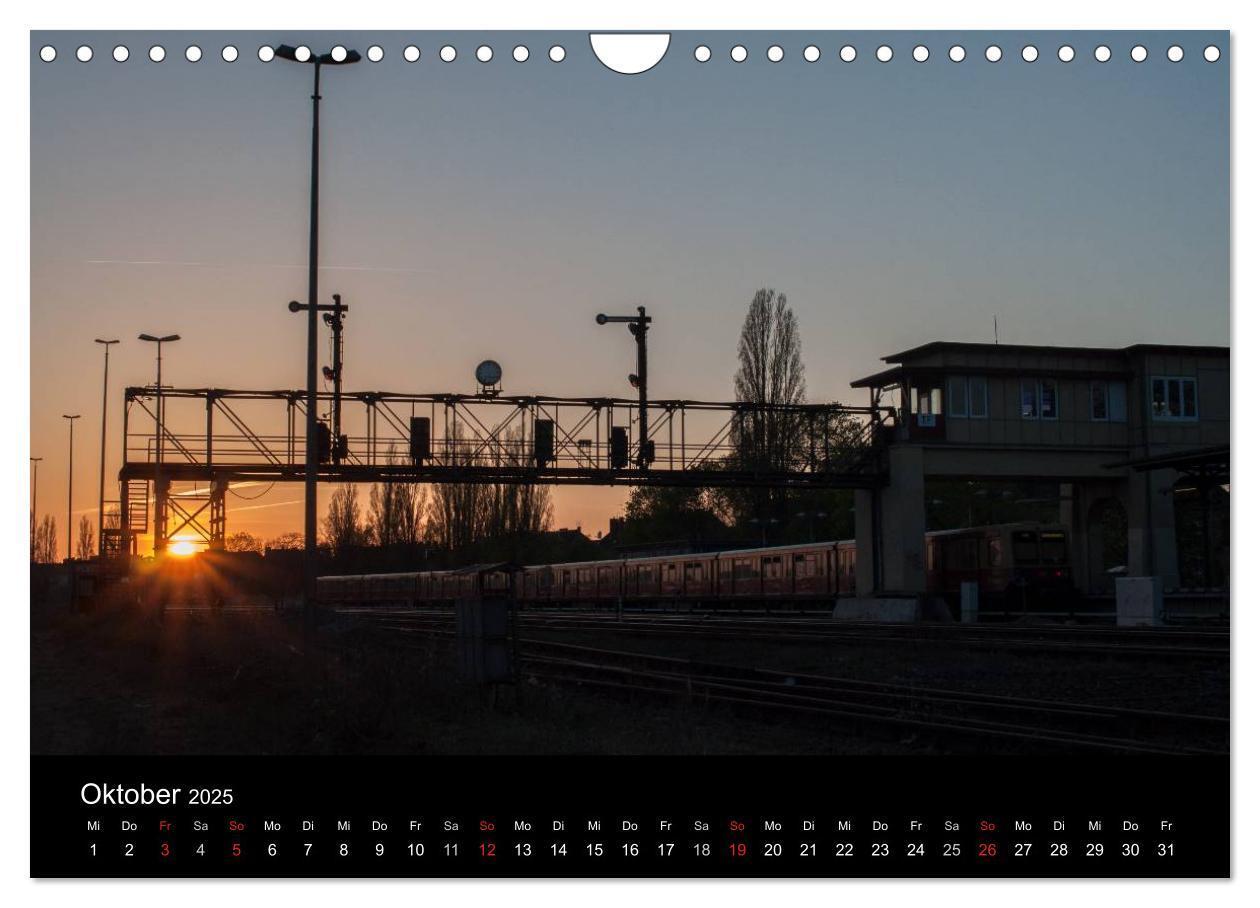 Bild: 9783435603862 | Auf Gleisen durch Berlin (Wandkalender 2025 DIN A4 quer), CALVENDO...