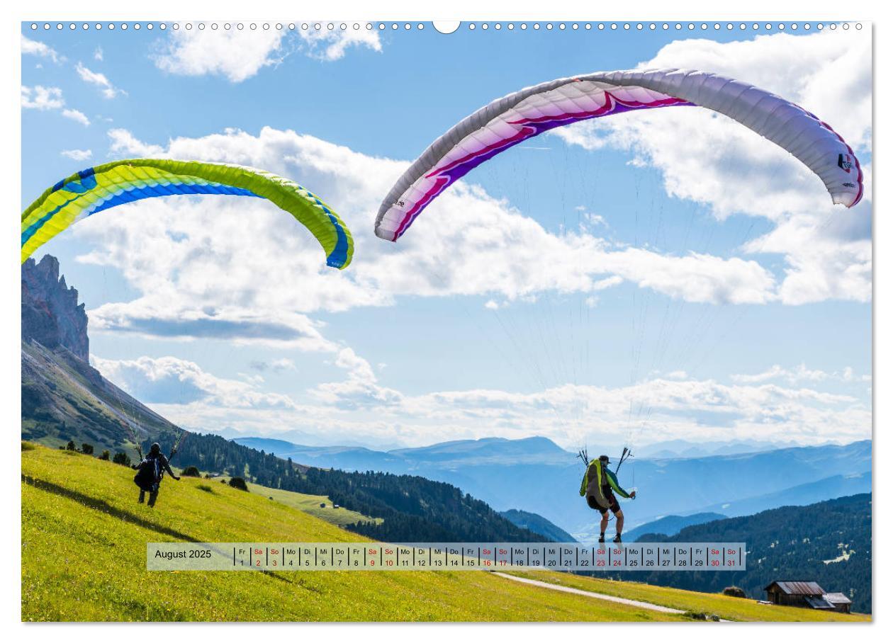 Bild: 9783435334179 | Paragliding - lautloses Schweben (hochwertiger Premium Wandkalender...