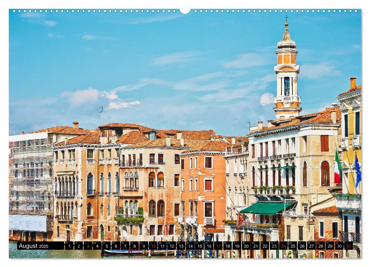 Bild: 9783435645633 | Besuch in Venedig (Wandkalender 2025 DIN A2 quer), CALVENDO...