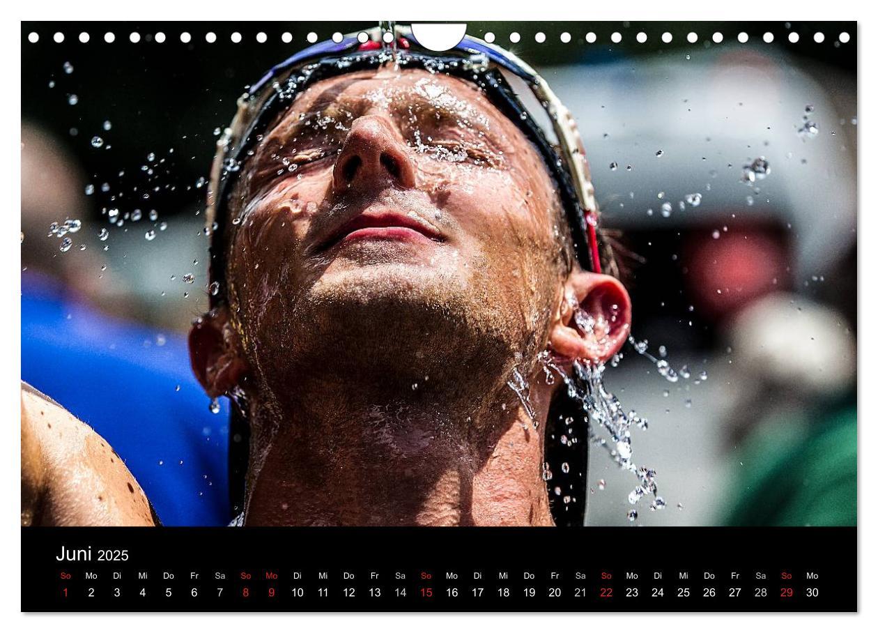 Bild: 9783435507825 | TRIATHLON 2025 (Wandkalender 2025 DIN A4 quer), CALVENDO...