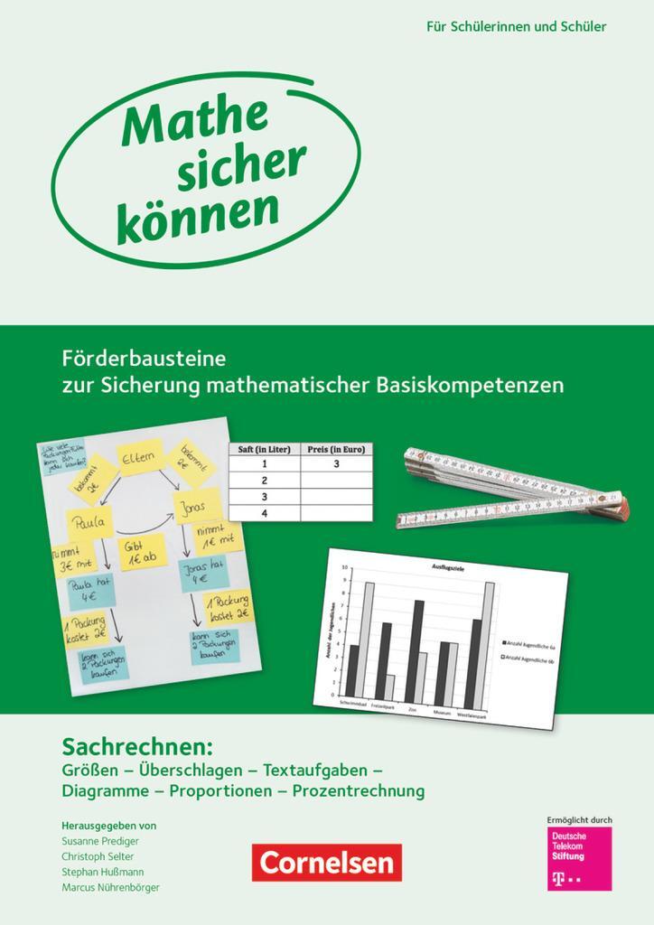 Cover: 9783060010356 | Mathe sicher können 5.-8. Schuljahr - Förderbausteine Sachrechnen