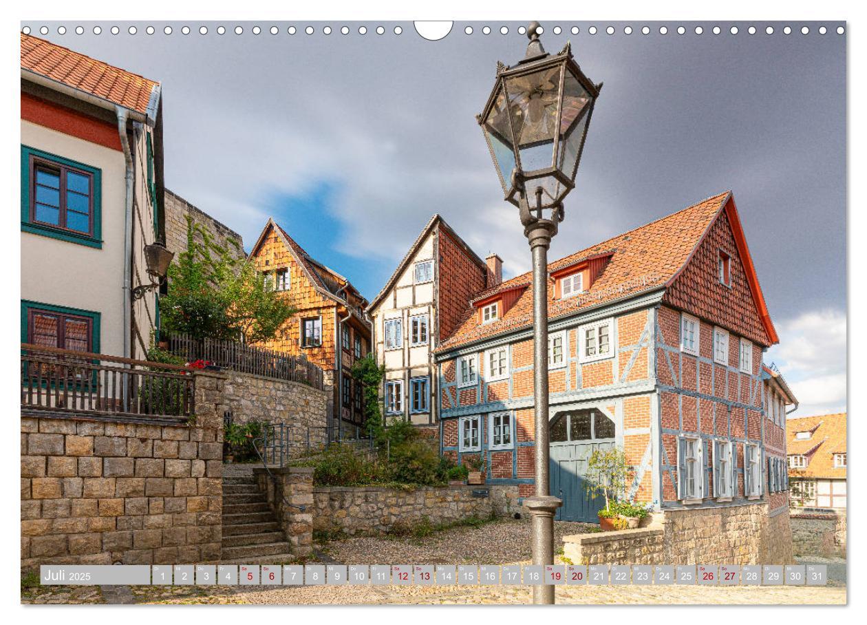 Bild: 9783435206056 | Quedlinburg - 1000 Jahre Geschichte im Harz (Wandkalender 2025 DIN...