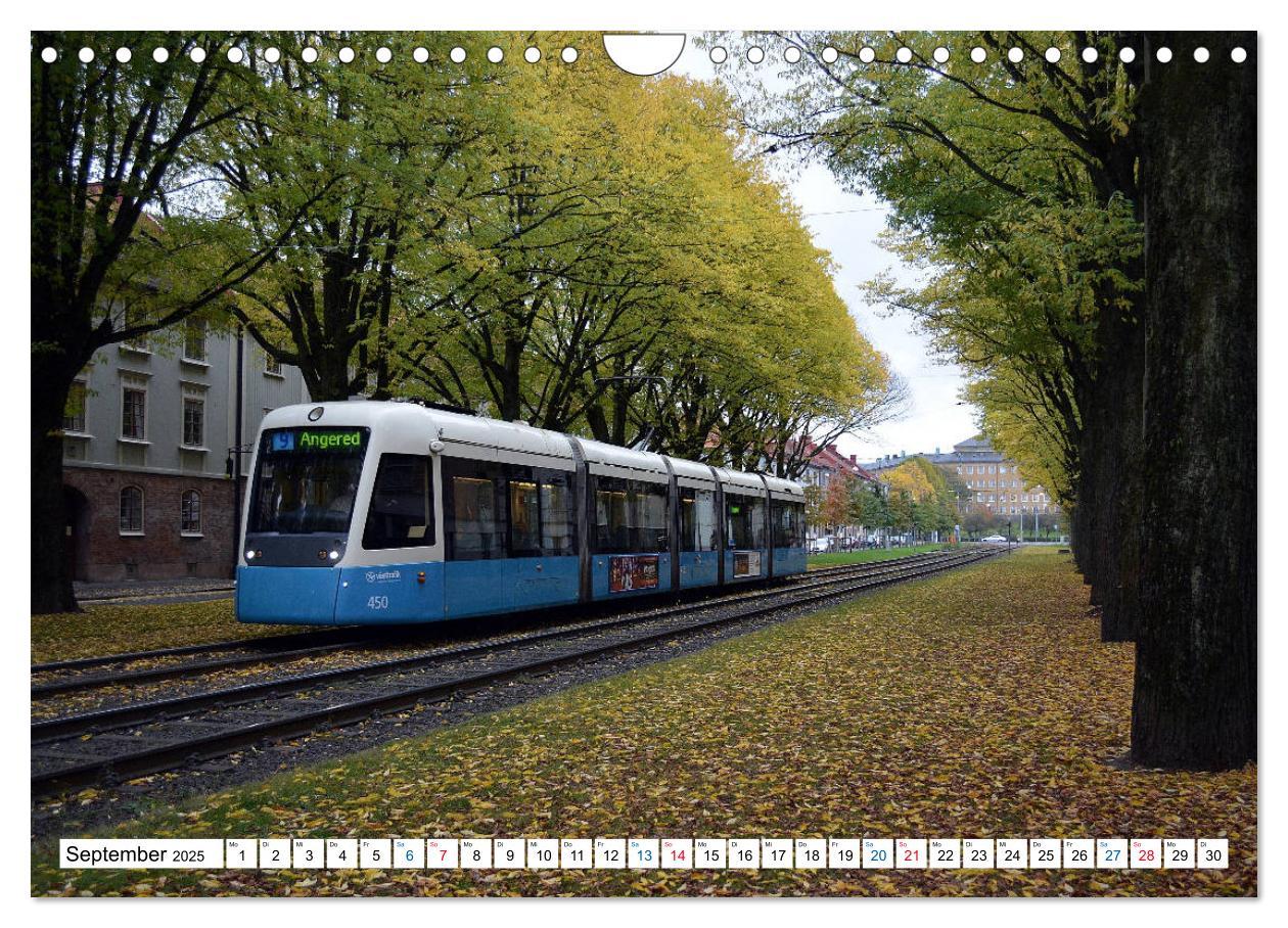 Bild: 9783435332519 | Die Göteborger Straßenbahn (Wandkalender 2025 DIN A4 quer),...