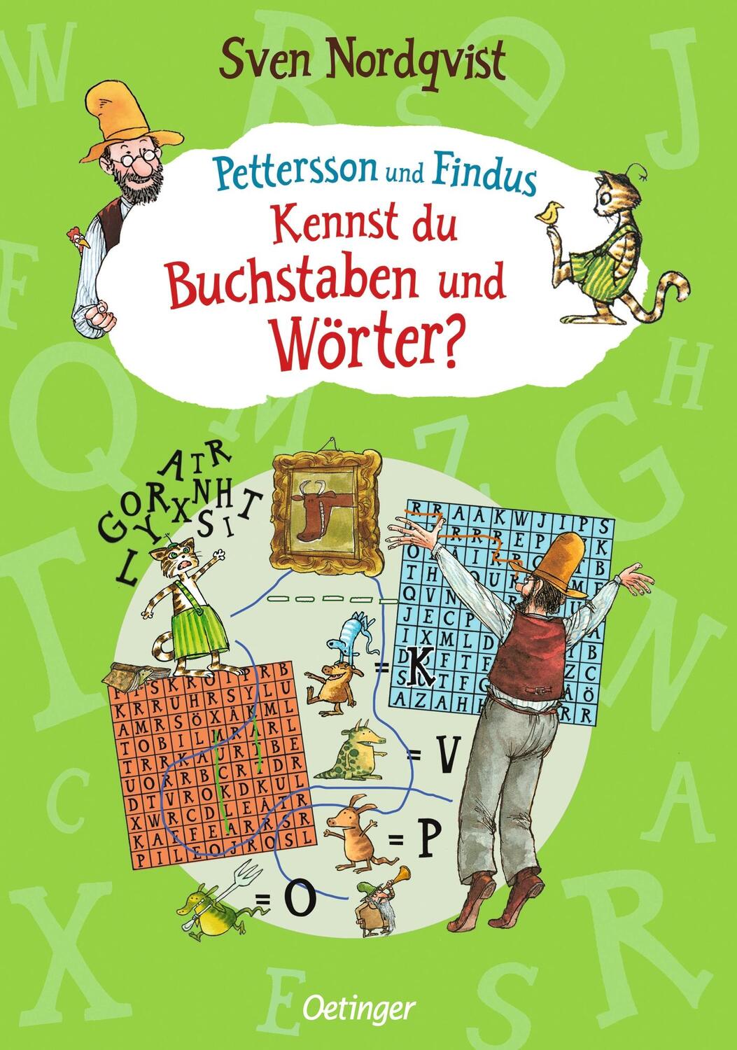 Cover: 9783751203296 | Pettersson und Findus. Kennst du Buchstaben und Wörter? | Nordqvist