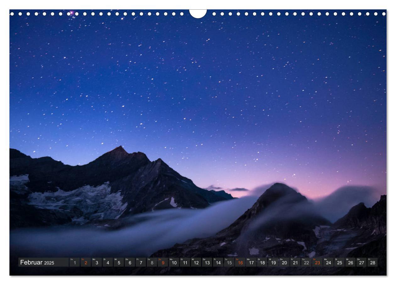 Bild: 9783435424245 | Himmelslichter - Mond und Sterne (Wandkalender 2025 DIN A3 quer),...