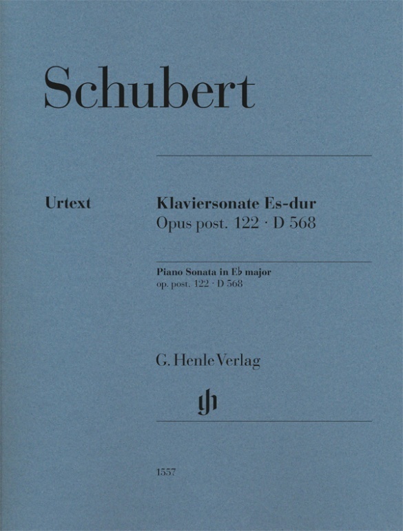 Cover: 9790201815572 | Franz Schubert - Klaviersonate Es-dur op. post. 122 D 568 | Rahmer