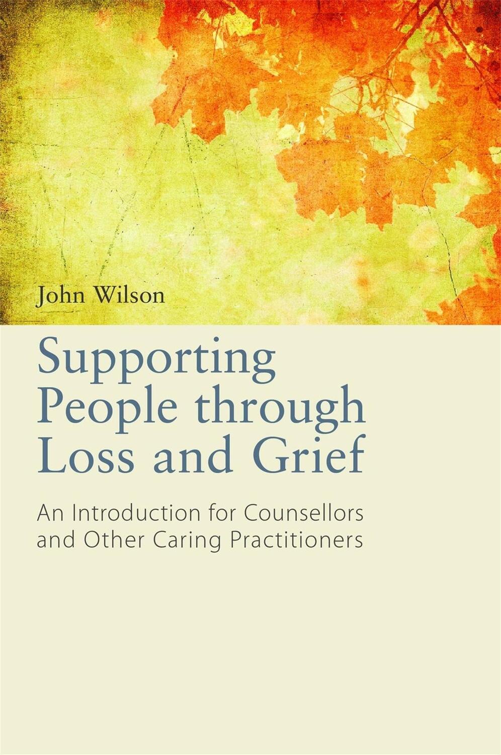 Cover: 9781849053761 | Supporting People through Loss and Grief | John Wilson | Taschenbuch