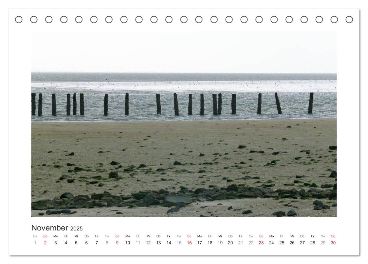 Bild: 9783435478859 | Wangerooge. Der Charme des Ostanlegers (Tischkalender 2025 DIN A5...