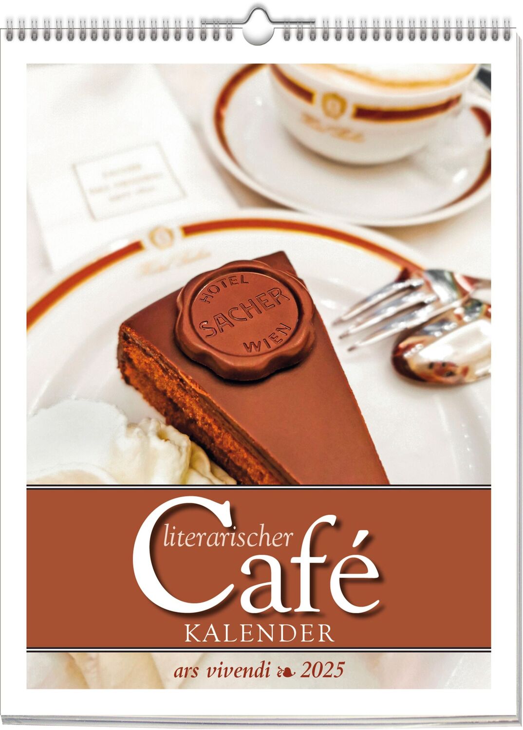 Cover: 9783747205679 | Literarischer Café - Kalender 2025 | Wochenkalender | Vivendi Ars