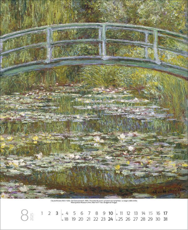 Bild: 9783731878377 | Claude Monet 2025 | Korsch Verlag | Kalender | Spiralbindung | 14 S.