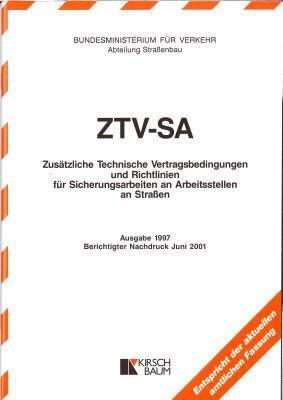 Cover: 9783781215450 | ZTV-SA 97 | Broschüre | mit Hinweisblatt zu Online-Korrekturen | 36 S.