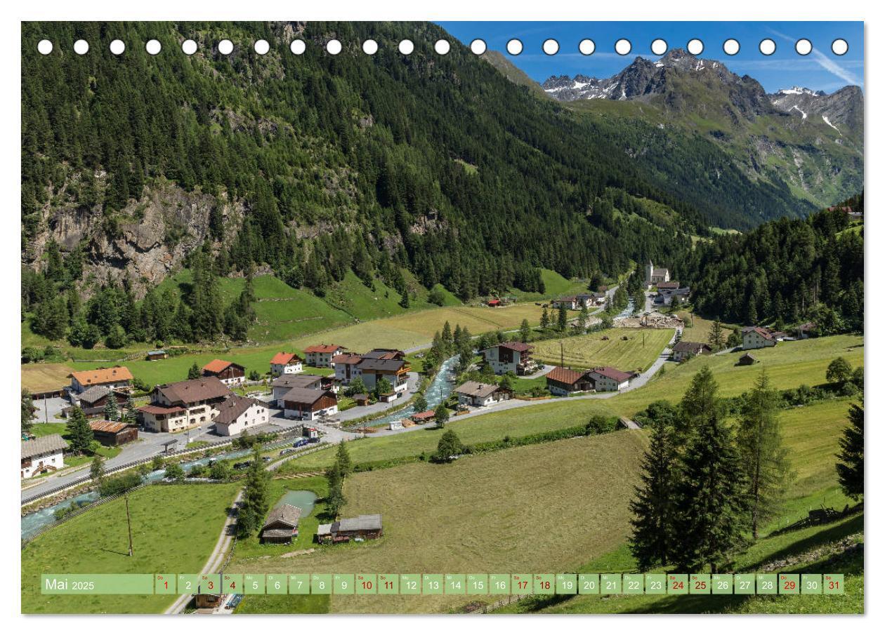 Bild: 9783435388646 | Pitztal in Bildern (Tischkalender 2025 DIN A5 quer), CALVENDO...