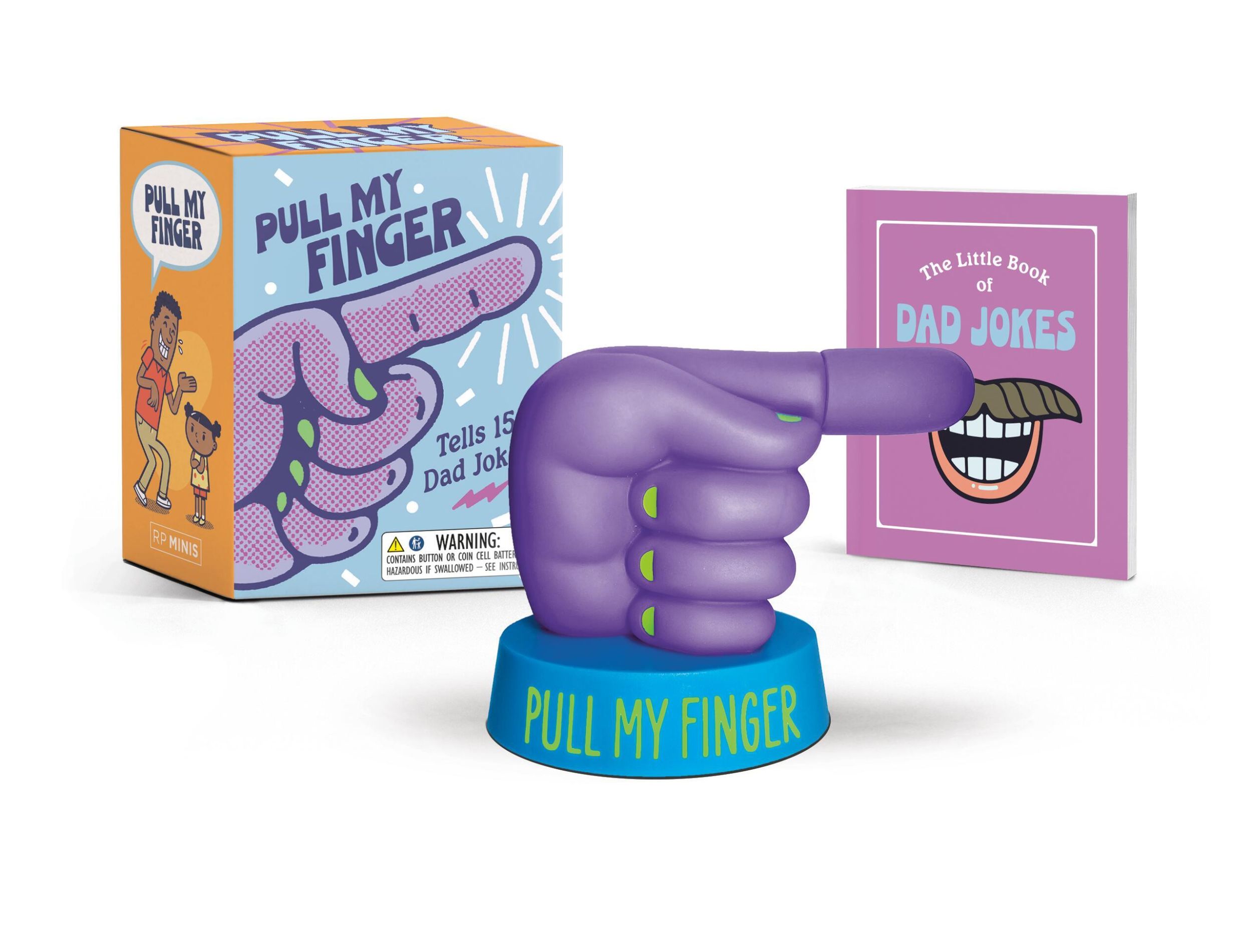 Cover: 9780762484713 | Pull My Finger | Tells 15 Dad Jokes! | Derby Hawkins | Taschenbuch