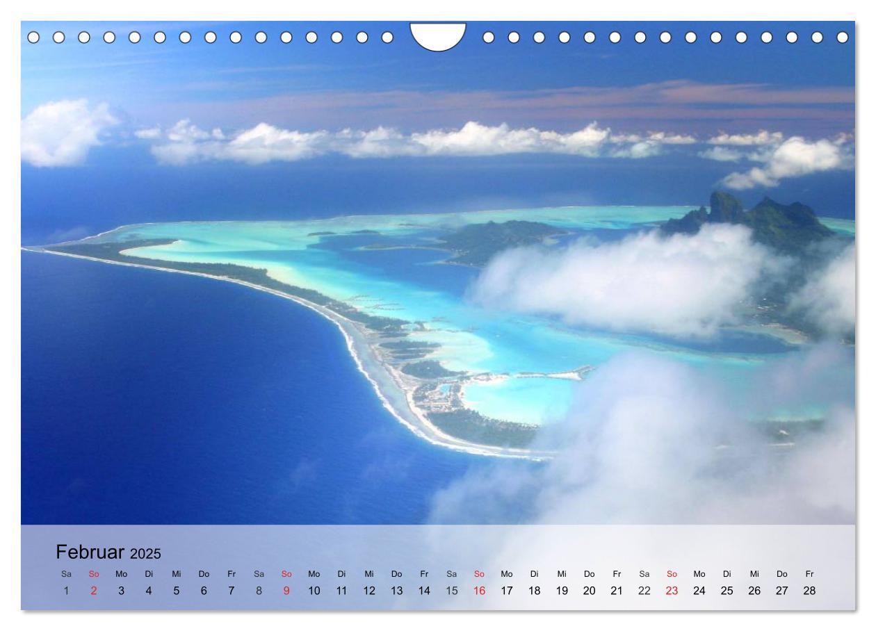 Bild: 9783435624164 | Südseeträume. Paradiese im Pazifik (Wandkalender 2025 DIN A4 quer),...