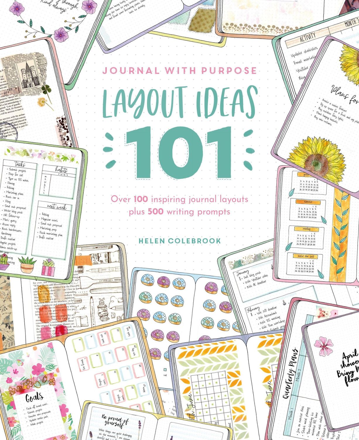 Cover: 9781446308370 | Journal with Purpose Layout Ideas 101 | Helen Colebrook | Taschenbuch