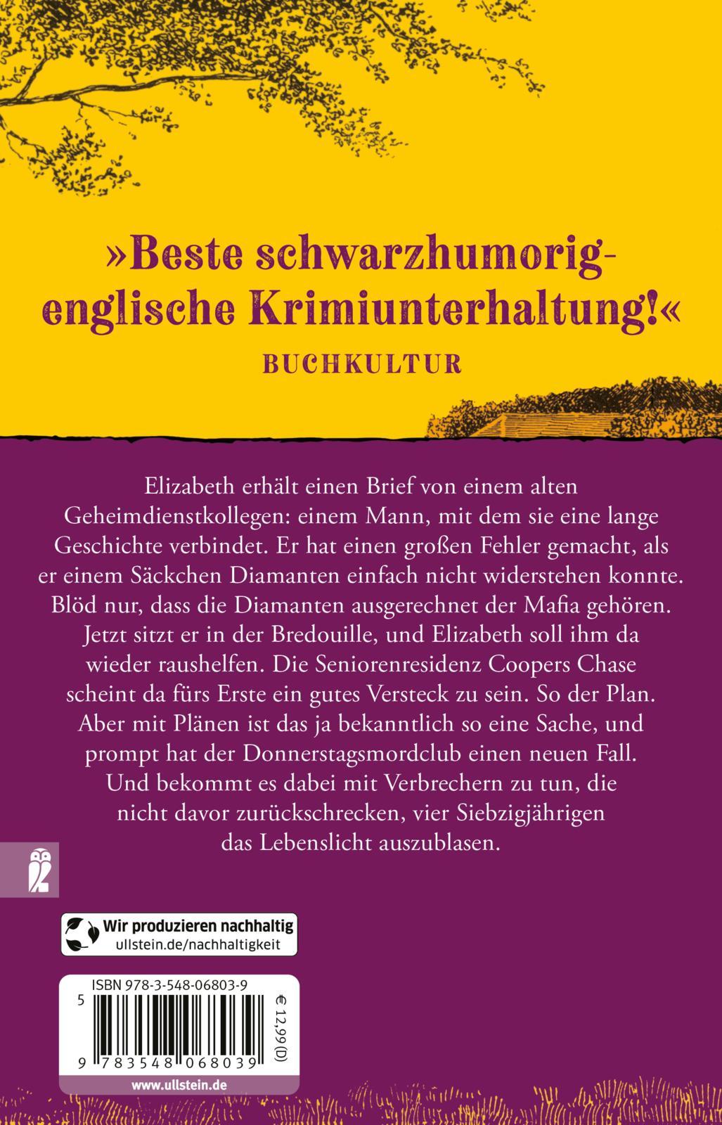 Rückseite: 9783548068039 | Der Donnerstagsmordclub und der Mann, der zweimal starb | Osman | Buch