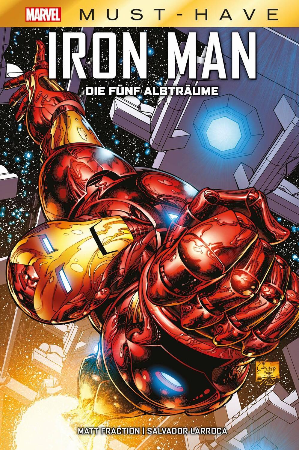 Cover: 9783741631979 | Marvel Must-Have: Iron Man - Die fünf Albträume | Fraction (u. a.)