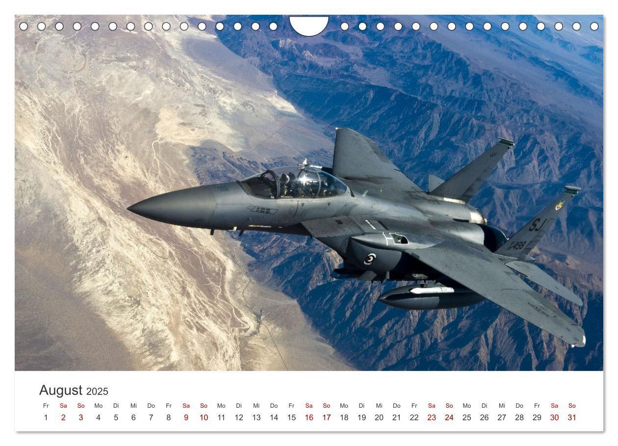 Bild: 9783383918629 | Kampfjets - Düsenjäger-Kalender (Wandkalender 2025 DIN A4 quer),...