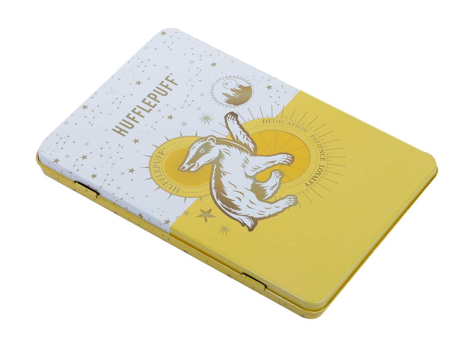 Cover: 9781647220983 | Harry Potter: Hufflepuff Constellation Postcard Tin Set (Set of 20)