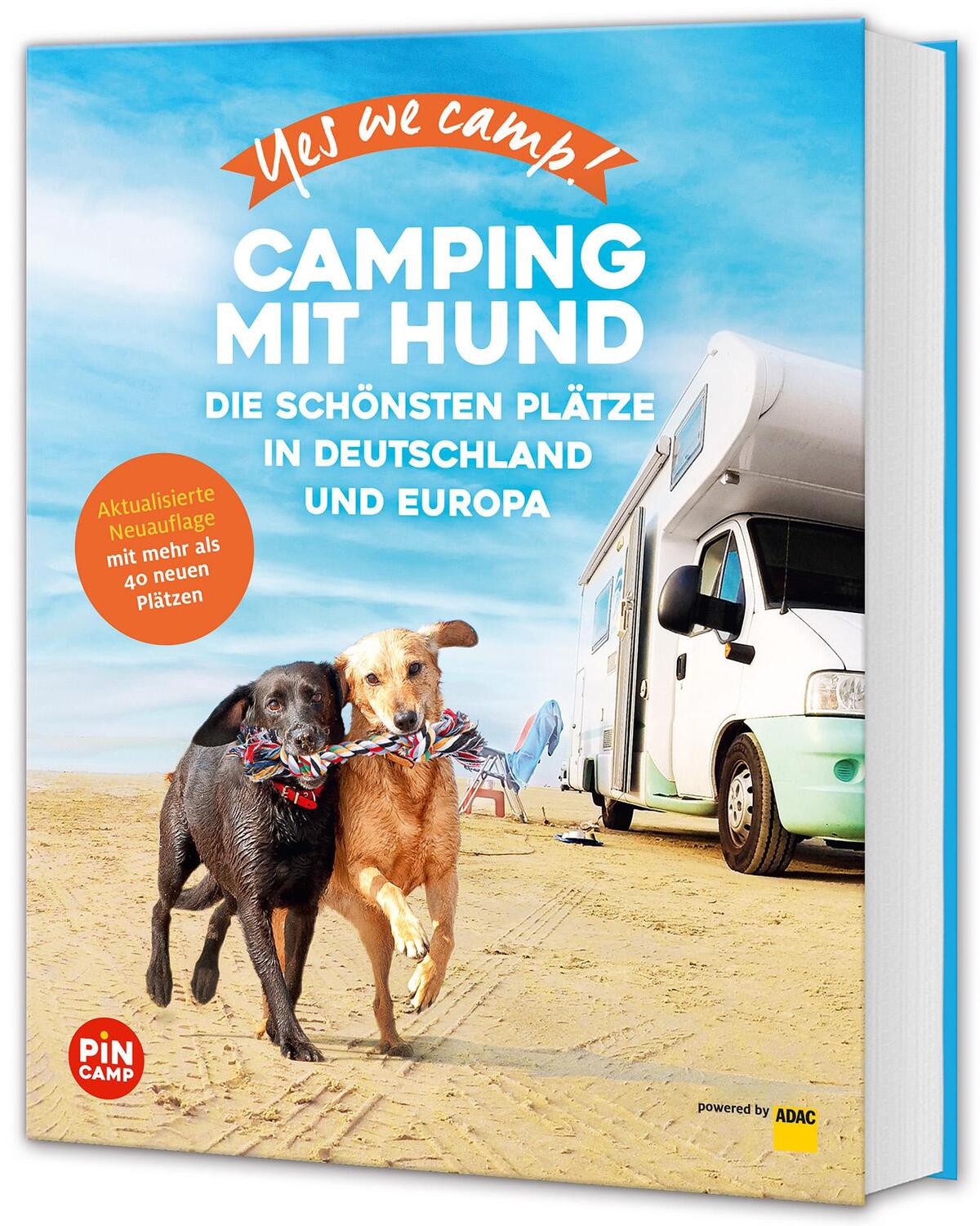 Cover: 9783986451349 | Yes we camp! Camping mit Hund | Andrea Lammert (u. a.) | Taschenbuch