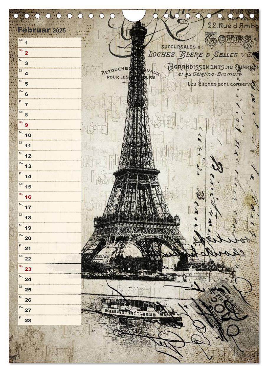 Bild: 9783457022191 | Vintage Welten (Wandkalender 2025 DIN A4 hoch), CALVENDO...