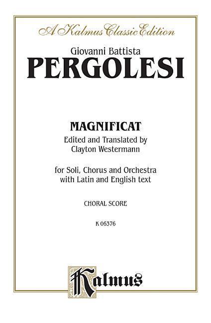 Cover: 9780769245065 | Magnificat | Orch. | Giovanni Battista Pergolesi | Taschenbuch | Buch