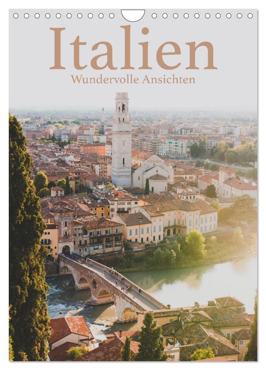 Cover: 9783435915927 | Italien - Wundervolle Ansichten (Wandkalender 2025 DIN A4 hoch),...