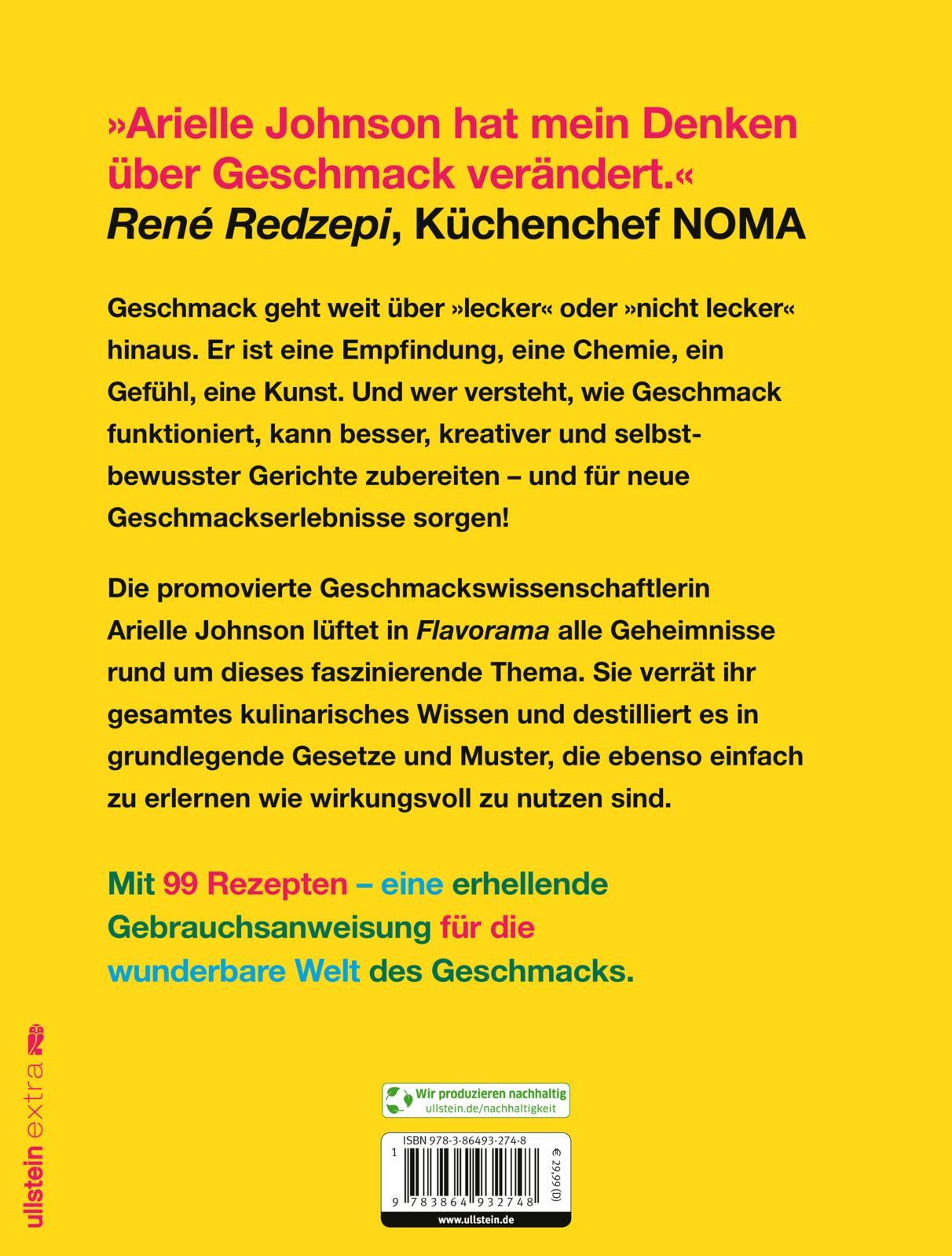 Rückseite: 9783864932748 | Flavorama | Arielle Johnson | Buch | 352 S. | Deutsch | 2024