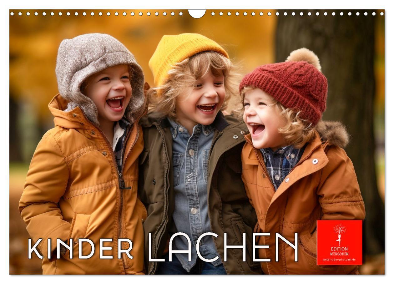 Cover: 9783383863110 | Kinder Lachen (Wandkalender 2025 DIN A3 quer), CALVENDO Monatskalender