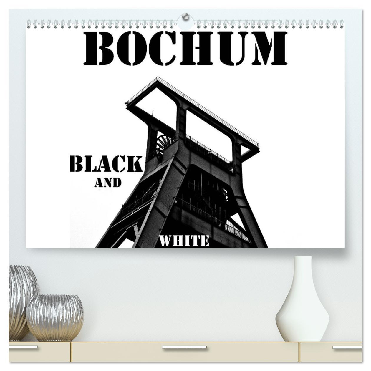 Cover: 9783435469574 | Bochum Black and White (hochwertiger Premium Wandkalender 2025 DIN...