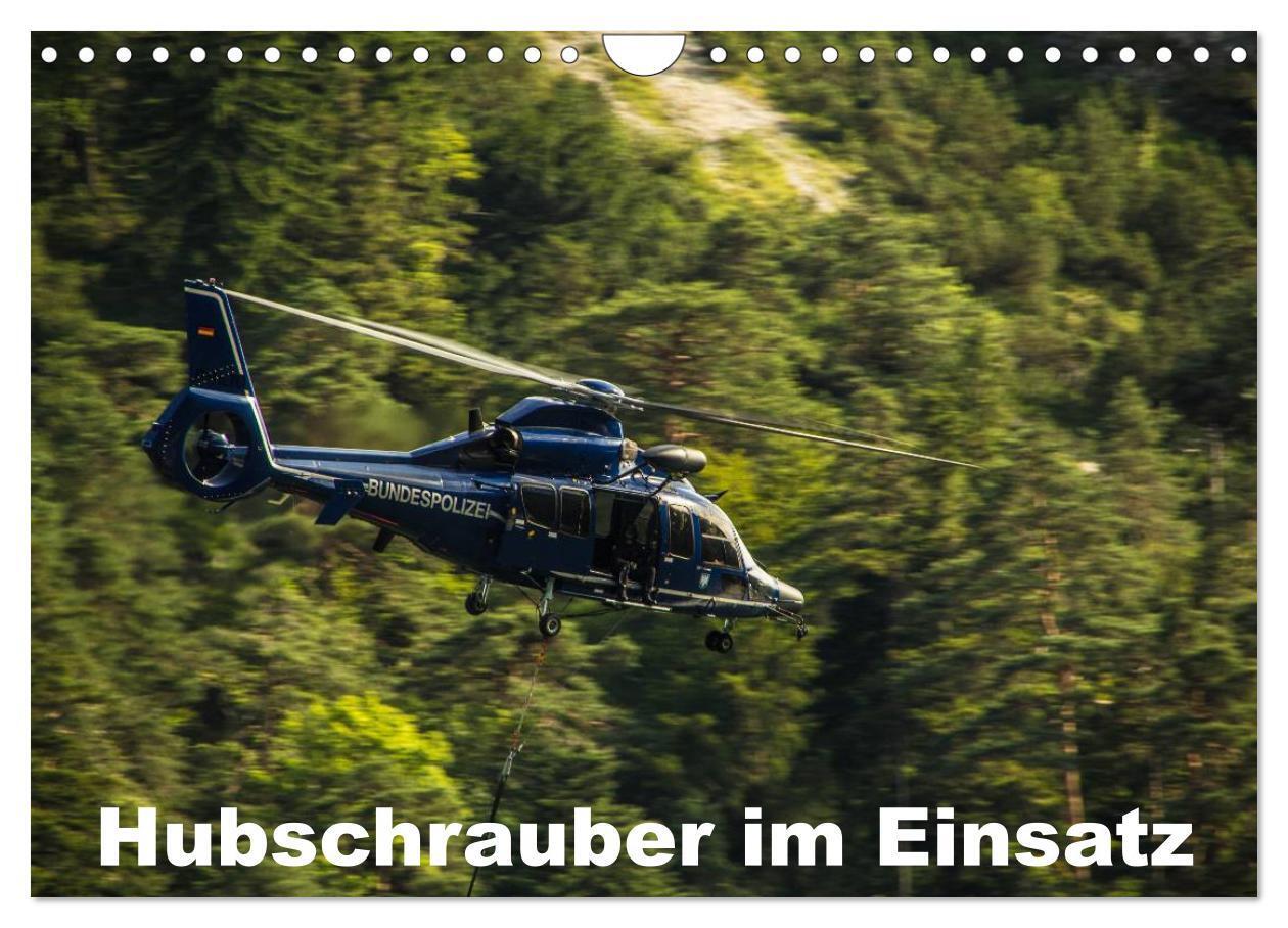 Cover: 9783435786367 | Hubschrauber im Einsatz (Wandkalender 2025 DIN A4 quer), CALVENDO...