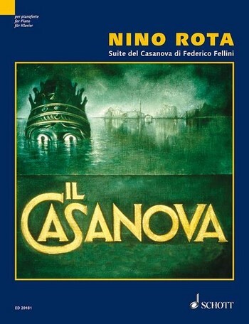 Cover: 9790001147323 | Suite del Casanova di Federico Fellini | for Piano | Nino Rota | Buch