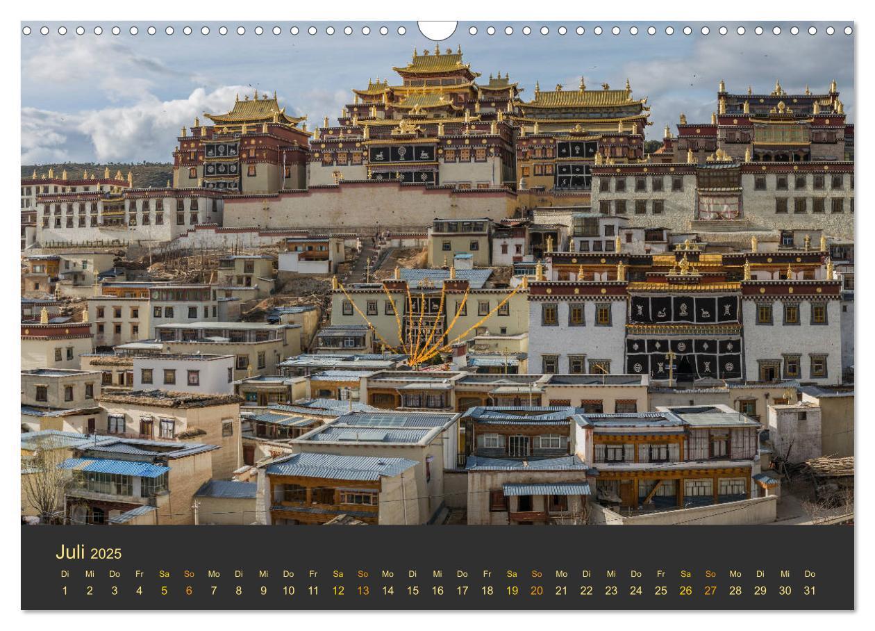 Bild: 9783435387533 | Yunnan - Magische Orte (Wandkalender 2025 DIN A3 quer), CALVENDO...