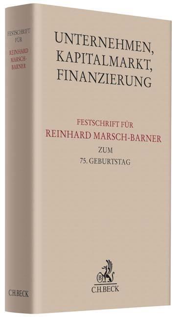 Cover: 9783406725692 | Unternehmen, Kapitalmarkt, Finanzierung | Buch | XIII | Deutsch | 2018